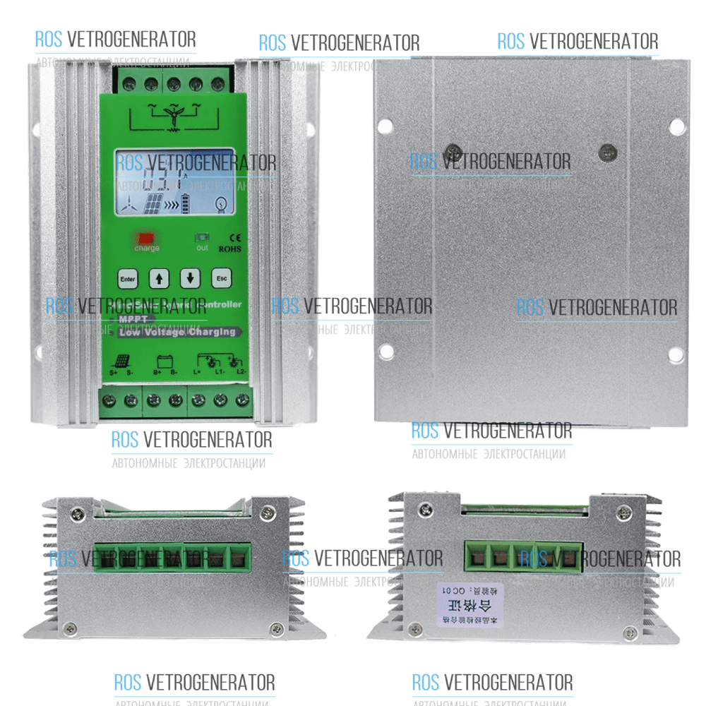 Контроллер заряда ветросолнечный RVK M800/800W купить в Самаре по цене 26  544 руб